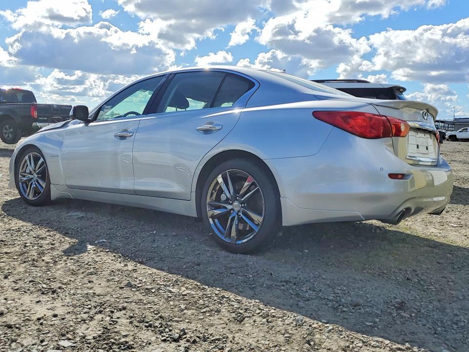 2014 Infiniti Q50 Hybrid მანქანა იყიდება აუქციონზე, vin: JN1AV7AP7EM691024, აუქციონის ნომერი: 79618805
