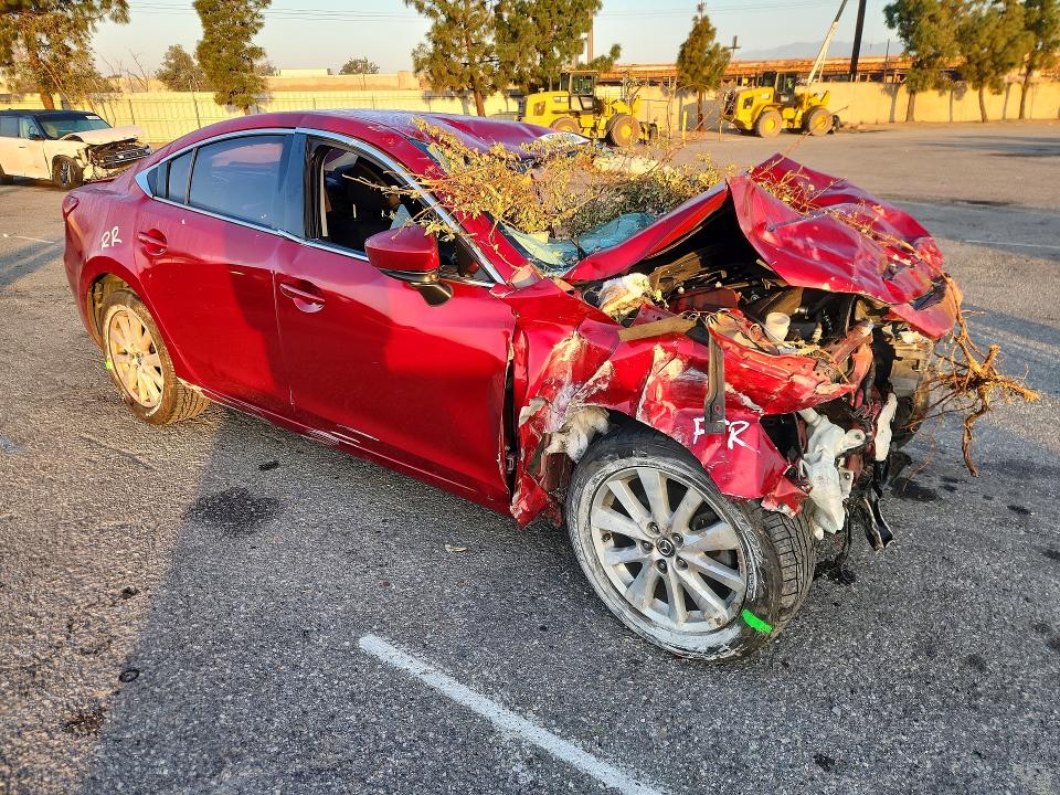 47244606 :رقم المزاد ، JM1GL1U56H1153540 vin ، 2017 Mazda 6 مزاد بيع