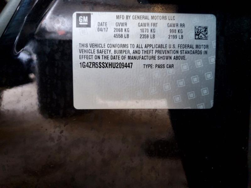 Aukcja sprzedaży 2017 Buick Lacrosse, vin: 1G4ZR5SSXHU209447, numer aukcji: 41583666