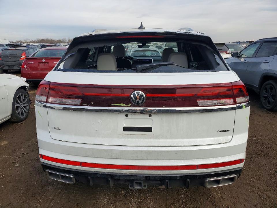 47007546 :رقم المزاد ، 1V2FE2CA9SC209071 vin ، 2025 Volkswagen Atlas Cross Sport مزاد بيع