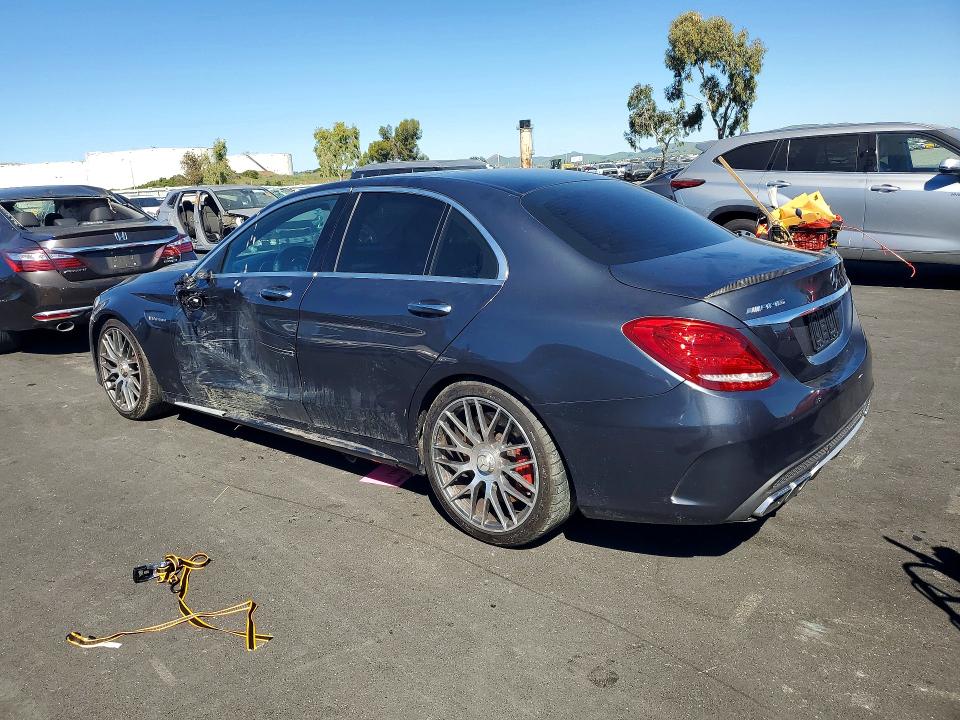45888476 :رقم المزاد ، 55SWF8HB6GU112342 vin ، 2016 Mercedes-benz C مزاد بيع