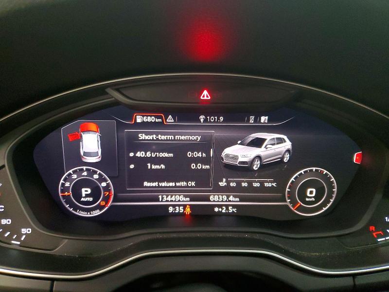 2019 Audi Q5 მანქანა იყიდება აუქციონზე, vin: WA1FNAFY3K2109441, აუქციონის ნომერი: 46036886