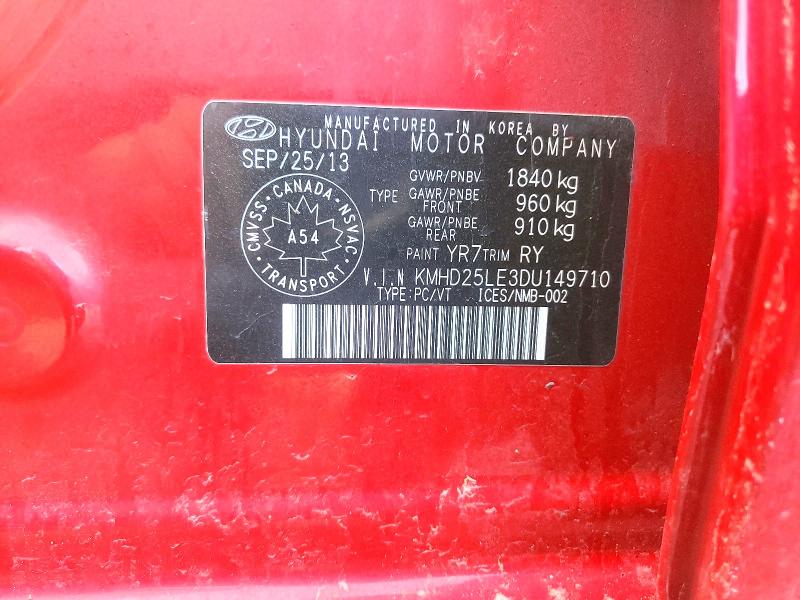 Продаж на аукціоні авто 2013 Hyundai Elantra Gt, vin: KMHD25LE3DU149710, номер лоту: 79443625