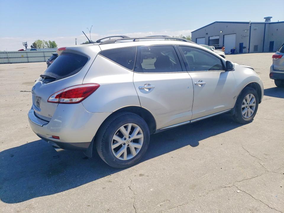 2011 Nissan Murano მანქანა იყიდება აუქციონზე, vin: JN8AZ1MU6BW064688, აუქციონის ნომერი: 47360476