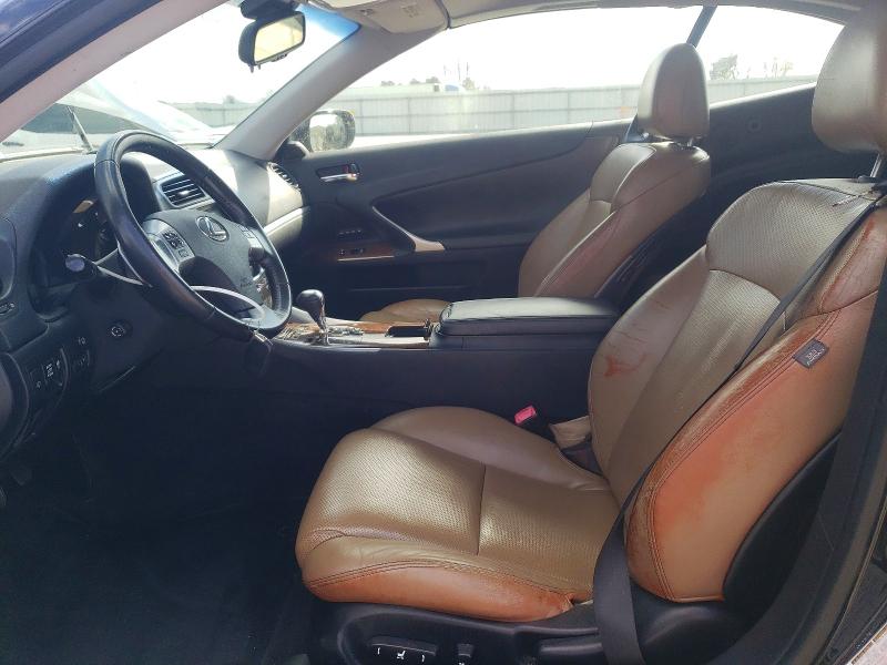 2011 Lexus Is 250c მანქანა იყიდება აუქციონზე, vin: JTHFF2C2XB2521184, აუქციონის ნომერი: 41902106