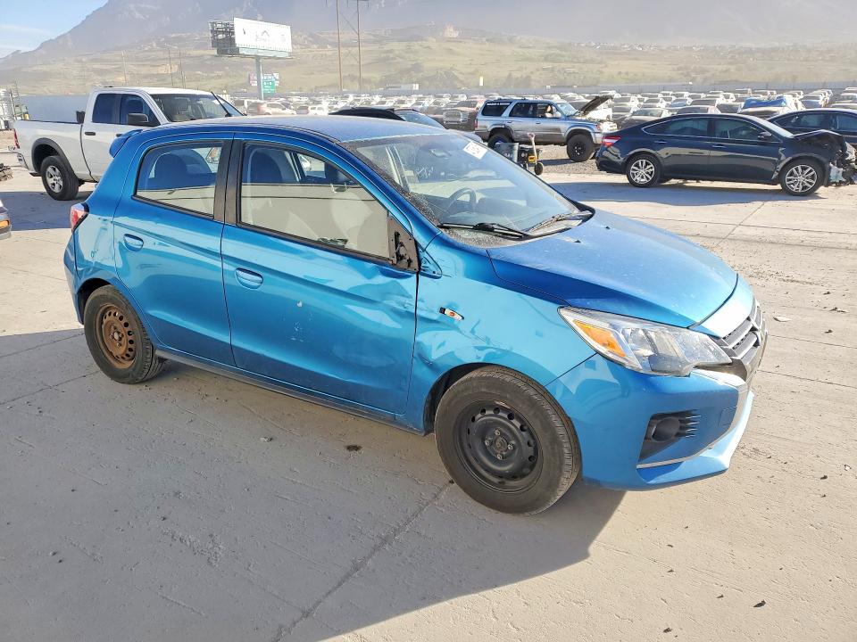 2021 Mitsubishi Mirage მანქანა იყიდება აუქციონზე, vin: ML32AUHJ2MH001350, აუქციონის ნომერი: 47306416