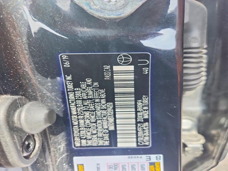 2019 Toyota C-hr მანქანა იყიდება აუქციონზე, vin: NMTKHMBX7KR094850, აუქციონის ნომერი: 47050806