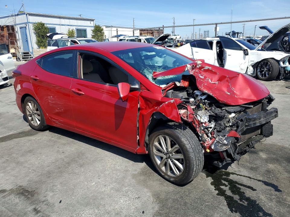 2014 Hyundai Elantra მანქანა იყიდება აუქციონზე, vin: KMHDH4AE2EU048090, აუქციონის ნომერი: 46585486