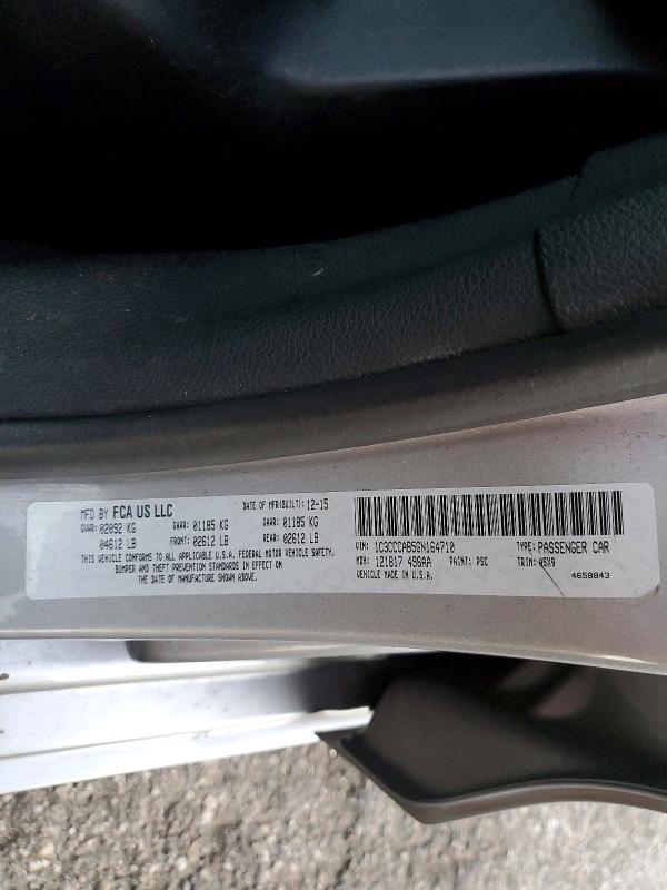 Aukcja sprzedaży 2016 Chrysler 200, vin: 1C3CCCAB5GN164710, numer aukcji: 46539226