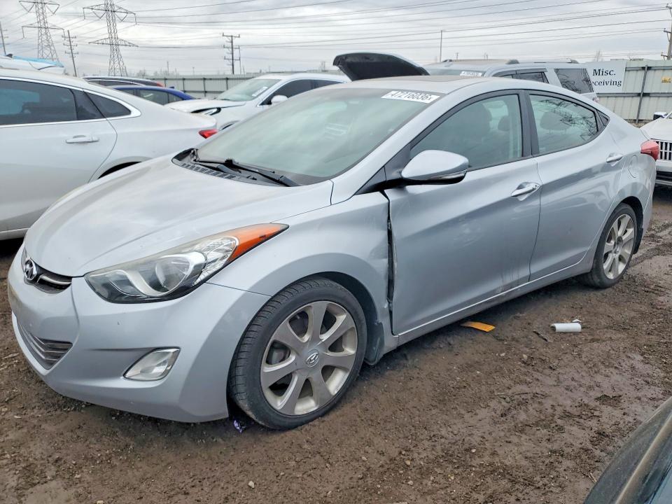 47216036 :رقم المزاد ، 5NPDH4AE2DH394721 vin ، 2013 Hyundai Elantra مزاد بيع