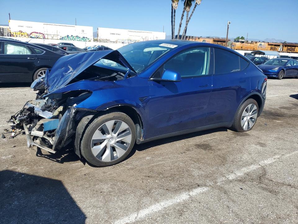 Auction sale of the 2021 Tesla Model Y, vin: 5YJYGDED4MF116536, lot number: 45552026