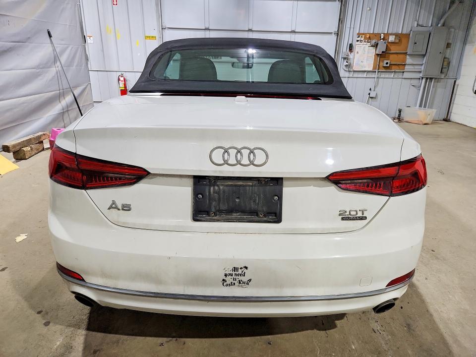 2018 Audi A5 მანქანა იყიდება აუქციონზე, vin: WAUWNGF5XJN000435, აუქციონის ნომერი: 46733366