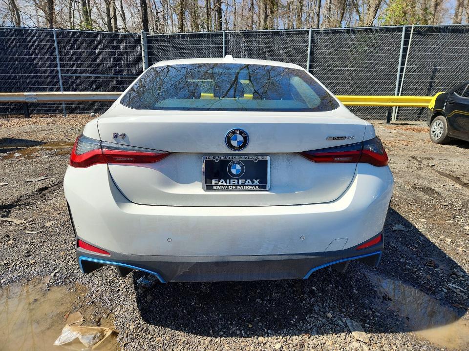2022 Bmw I4 მანქანა იყიდება აუქციონზე, vin: WBY73AW09NFN12331, აუქციონის ნომერი: 46892096