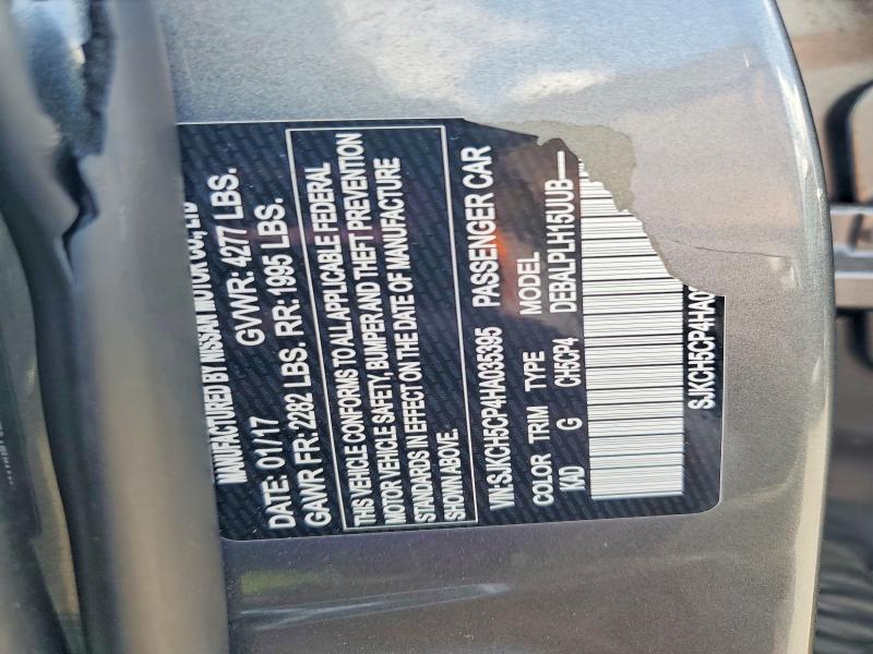 Aukcja sprzedaży 2017 Infiniti Qx30, vin: SJKCH5CP4HA035395, numer aukcji: 47817176