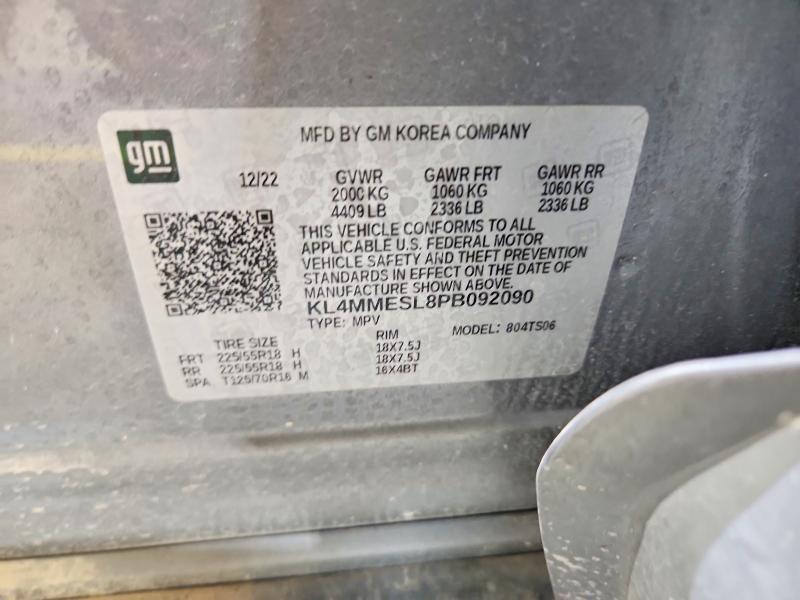 2023 Buick Encore Gx მანქანა იყიდება აუქციონზე, vin: KL4MMESL8PB092090, აუქციონის ნომერი: 45811266