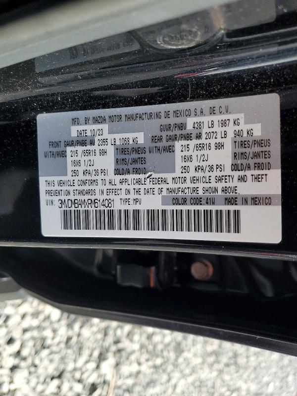 Aukcja sprzedaży 2024 Mazda Cx-30, vin: 3MVDMBAMXRM614081, numer aukcji: 45936036