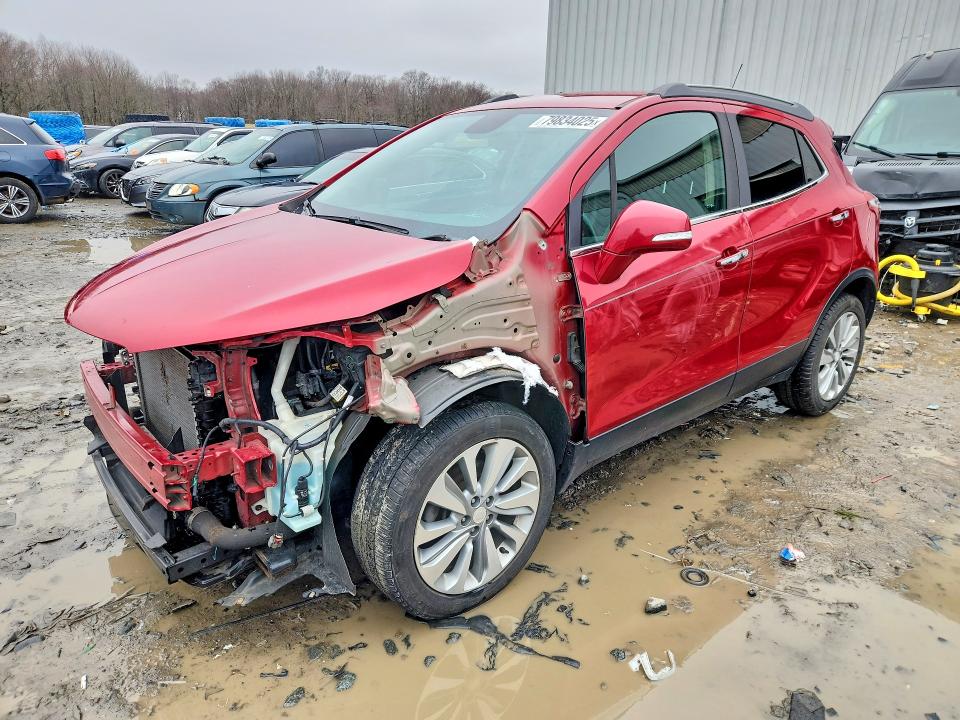 2018 Buick Encore მანქანა იყიდება აუქციონზე, vin: KL4CJASB1JB554680, აუქციონის ნომერი: 79834025