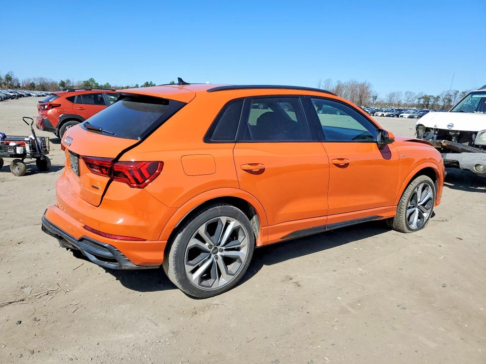 2021 Audi Q3 მანქანა იყიდება აუქციონზე, vin: WA1EECF39M1024608, აუქციონის ნომერი: 41691456