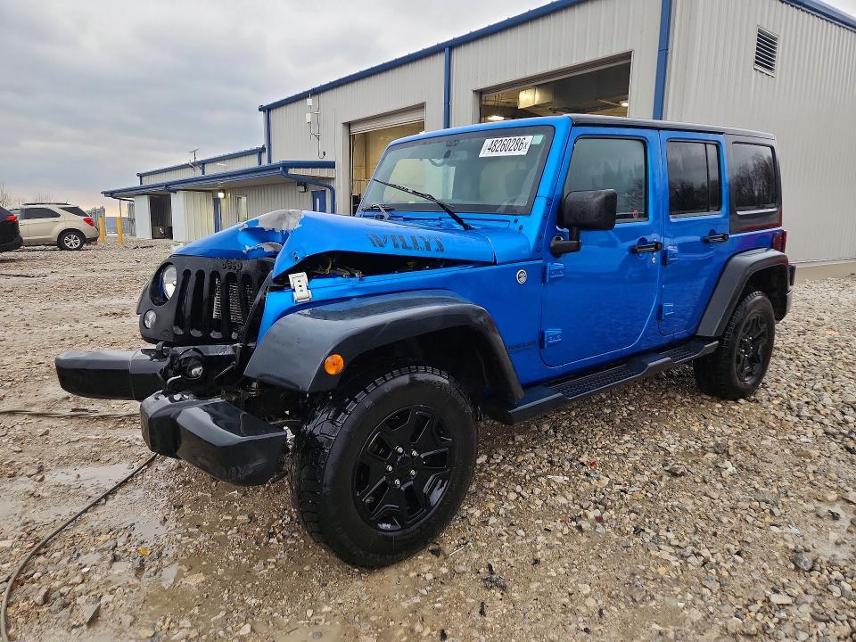 Auction sale of the 2015 Jeep Wrangler Unlimited, vin: 1C4BJWDG2FL606780, lot number: 48260286