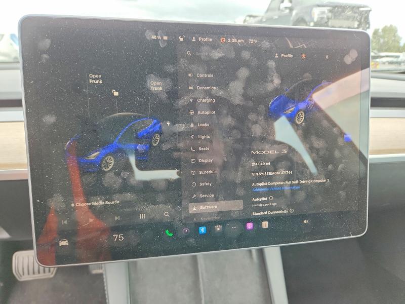 Продаж на аукціоні авто 2022 Tesla Model 3, vin: 5YJ3E1EA6NF371744, номер лоту: 48173986