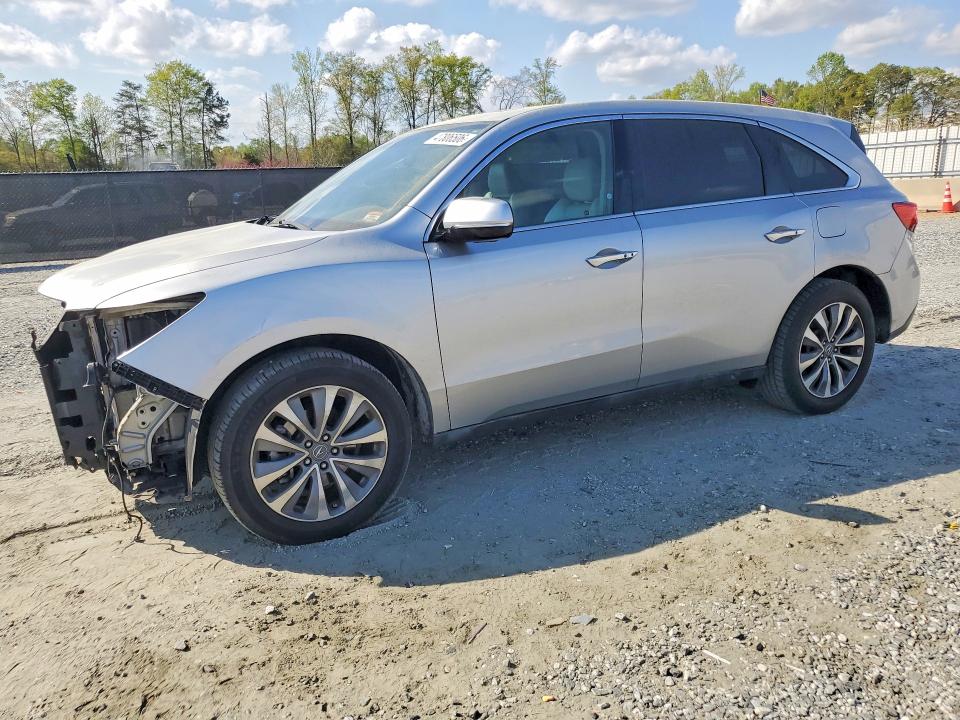 Продаж на аукціоні авто 2015 Acura Mdx, vin: 5FRYD3H46FB014753, номер лоту: 47806506