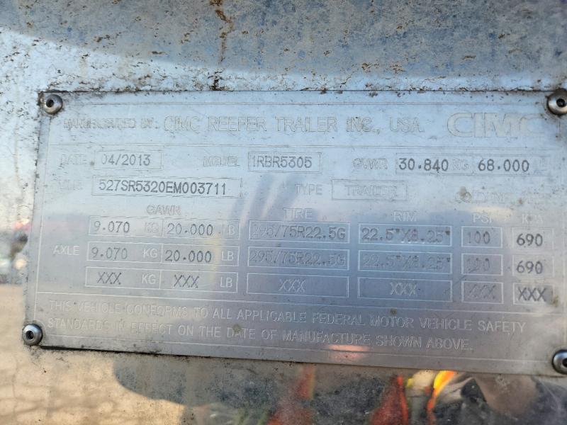 Продажа на аукционе авто 2014 Cimc Heavy Duty Trucks, vin: 527SR5320EM003711, номер лота: 47230756
