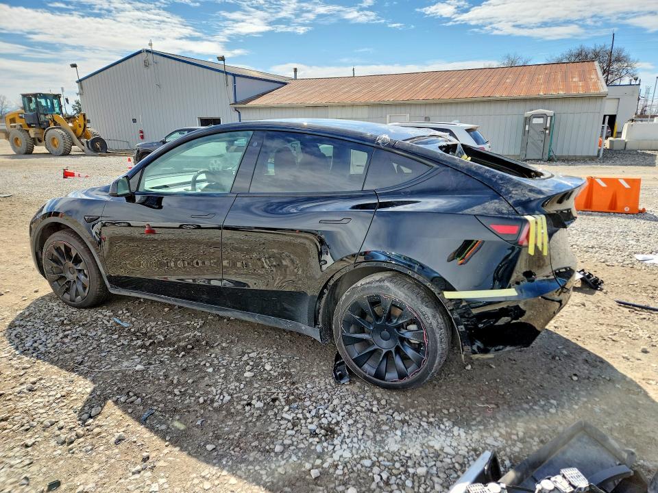 2022 Tesla Model Y მანქანა იყიდება აუქციონზე, vin: 7SAYGDEE6NA016142, აუქციონის ნომერი: 45588096