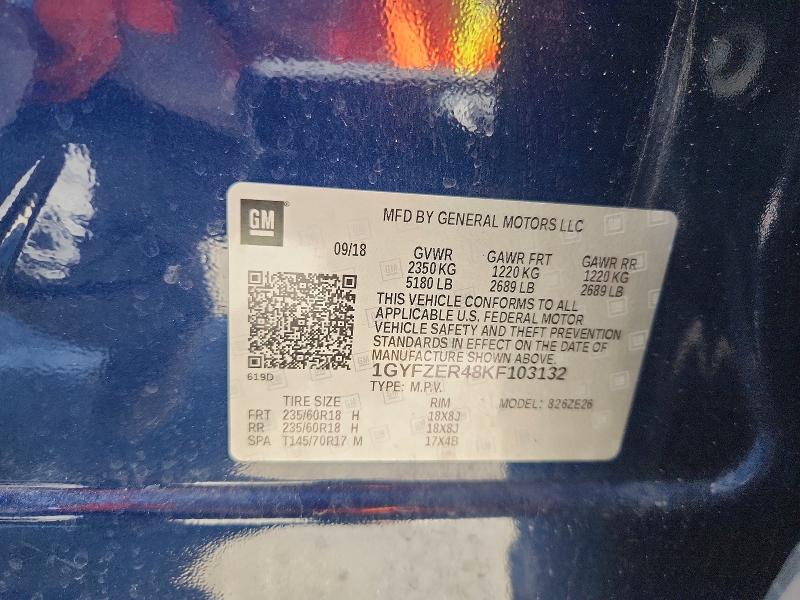 Aukcja sprzedaży 2019 Cadillac Xt4, vin: 1GYFZER48KF103132, numer aukcji: 79755075