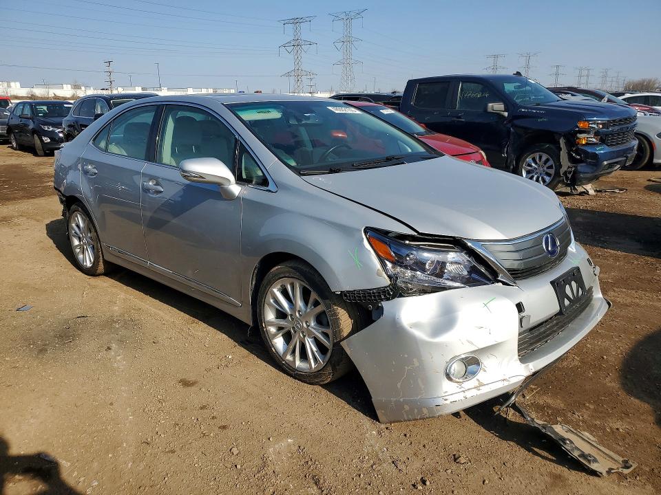 2010 Lexus Hs 250h მანქანა იყიდება აუქციონზე, vin: JTHBB1BA8A2010455, აუქციონის ნომერი: 48002106