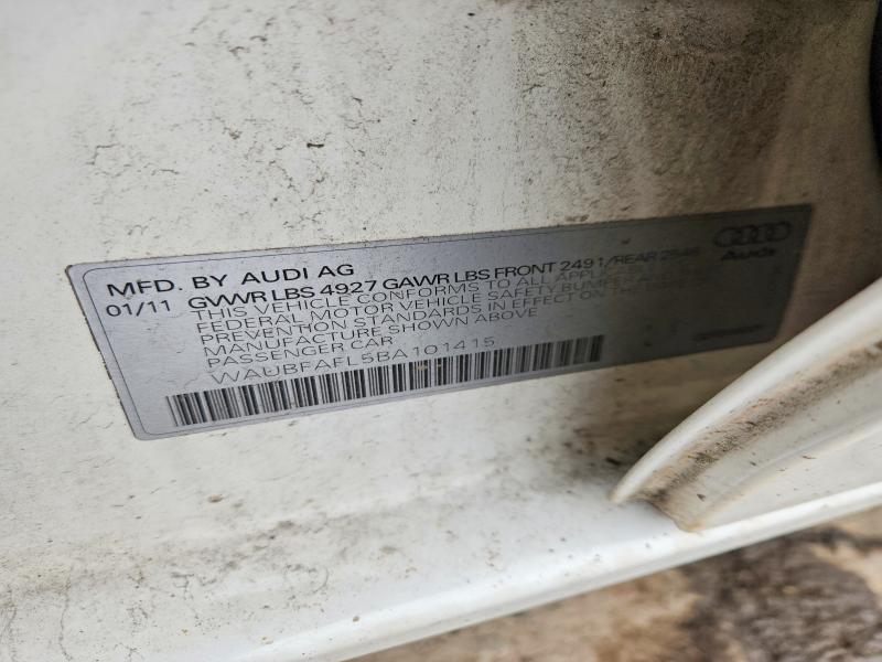 Продаж на аукціоні авто 2011 Audi A4, vin: WAUBFAFL5BA101415, номер лоту: 47912556