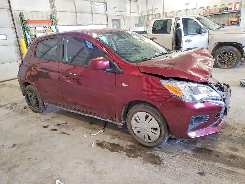 Продаж на аукціоні авто 2021 Mitsubishi Mirage, vin: ML32AUHJ4MH002774, номер лоту: 76556605