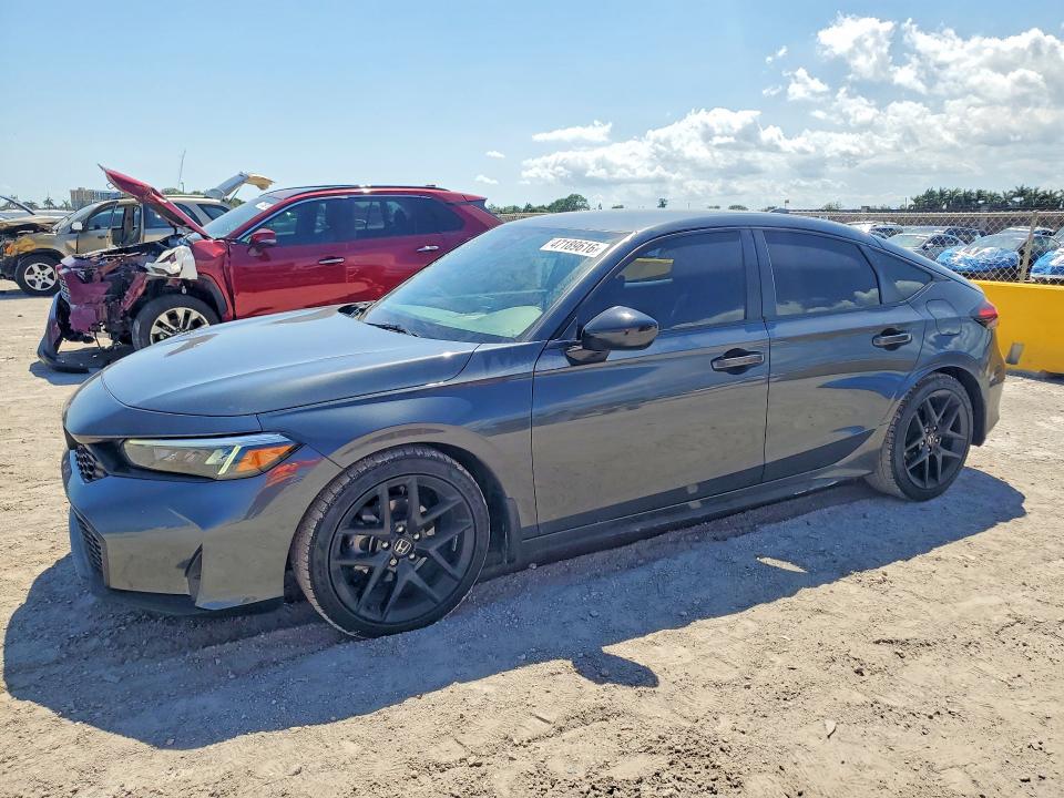 Auction sale of the 2025 Honda Civic, vin: 19XFL2H87SE004418, lot number: 47189616