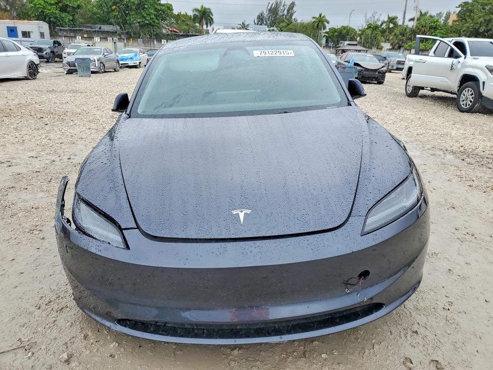 2025 Tesla Model 3 მანქანა იყიდება აუქციონზე, vin: 5YJ3E1EA1SF907124, აუქციონის ნომერი: 79122915