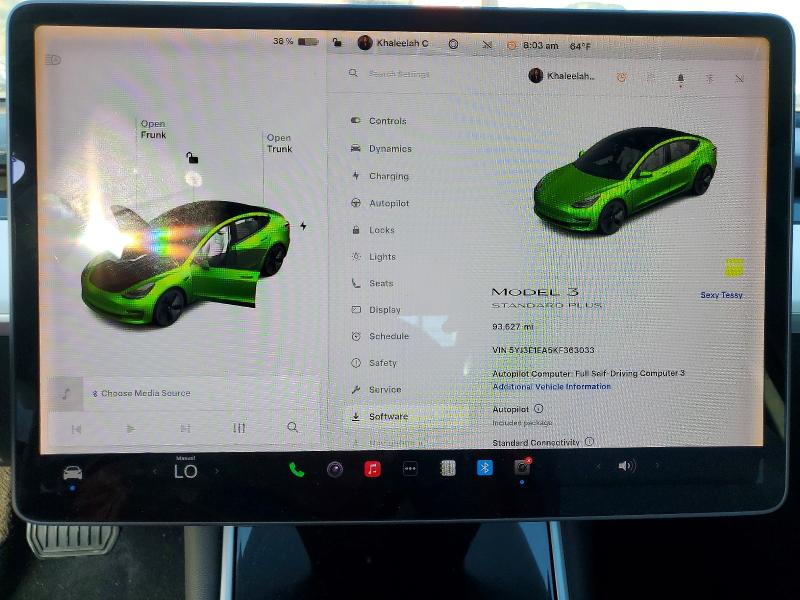 Продажа на аукционе авто 2019 Tesla Model 3, vin: 5YJ3E1EA5KF363033, номер лота: 46769186