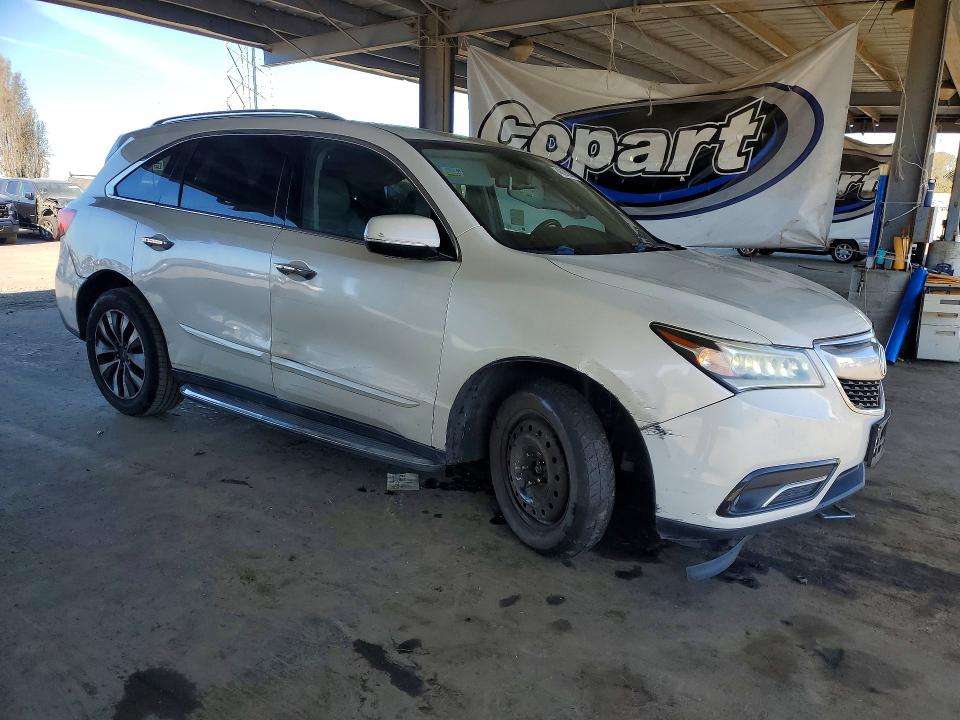 Продажа на аукционе авто 2014 Acura Mdx, vin: 5FRYD4H64EB034232, номер лота: 46298286