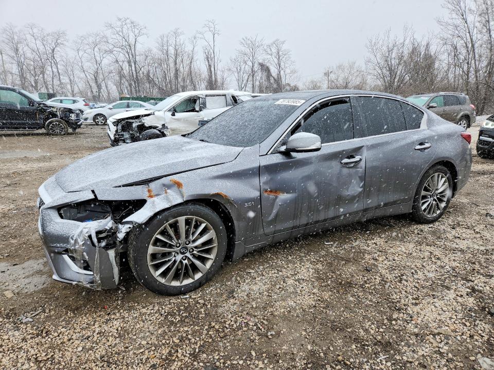 78793985 :رقم المزاد ، JN1EV7AR5JM433355 vin ، 2018 Infiniti Q50 مزاد بيع