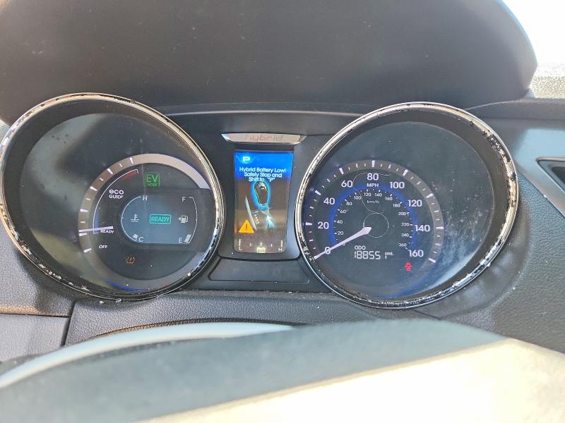2015 Hyundai Sonata Hybrid მანქანა იყიდება აუქციონზე, vin: KMHEC4A49FA122201, აუქციონის ნომერი: 45551756