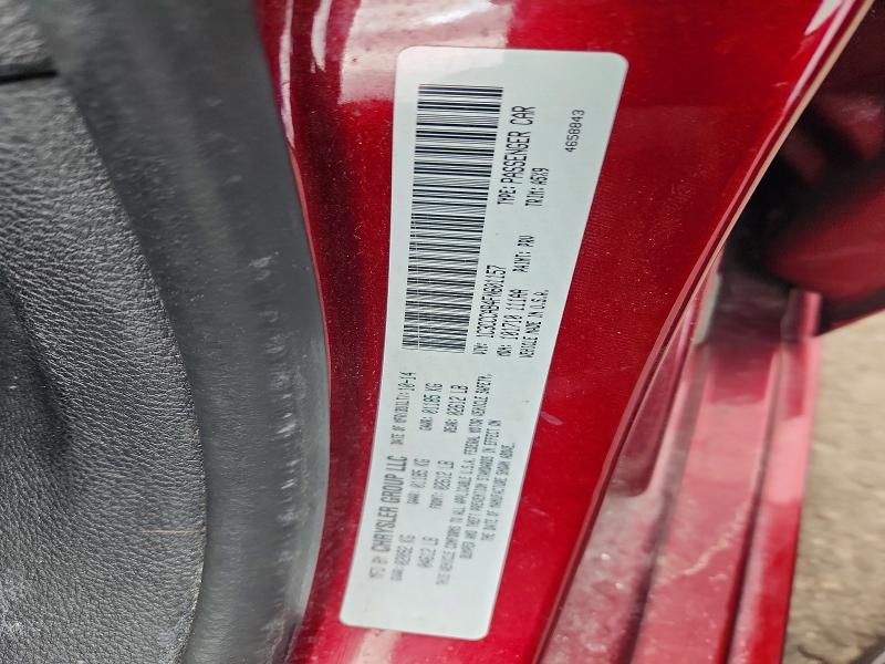 46337626 :رقم المزاد ، 1C3CCCAB4FN601157 vin ، 2015 Chrysler 200 مزاد بيع