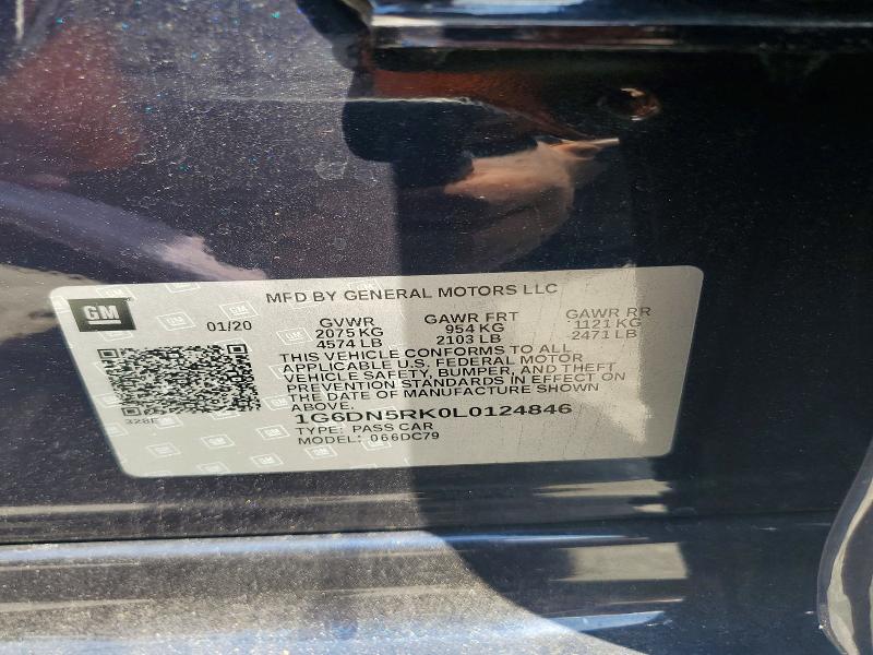 Продажа на аукционе авто 2020 Cadillac Ct5, vin: 1G6DN5RK0L0124846, номер лота: 48039606