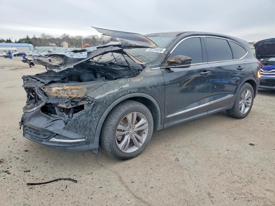 45734696 :رقم المزاد ، 5J8YE1H33NL002051 vin ، 2022 Acura Mdx مزاد بيع