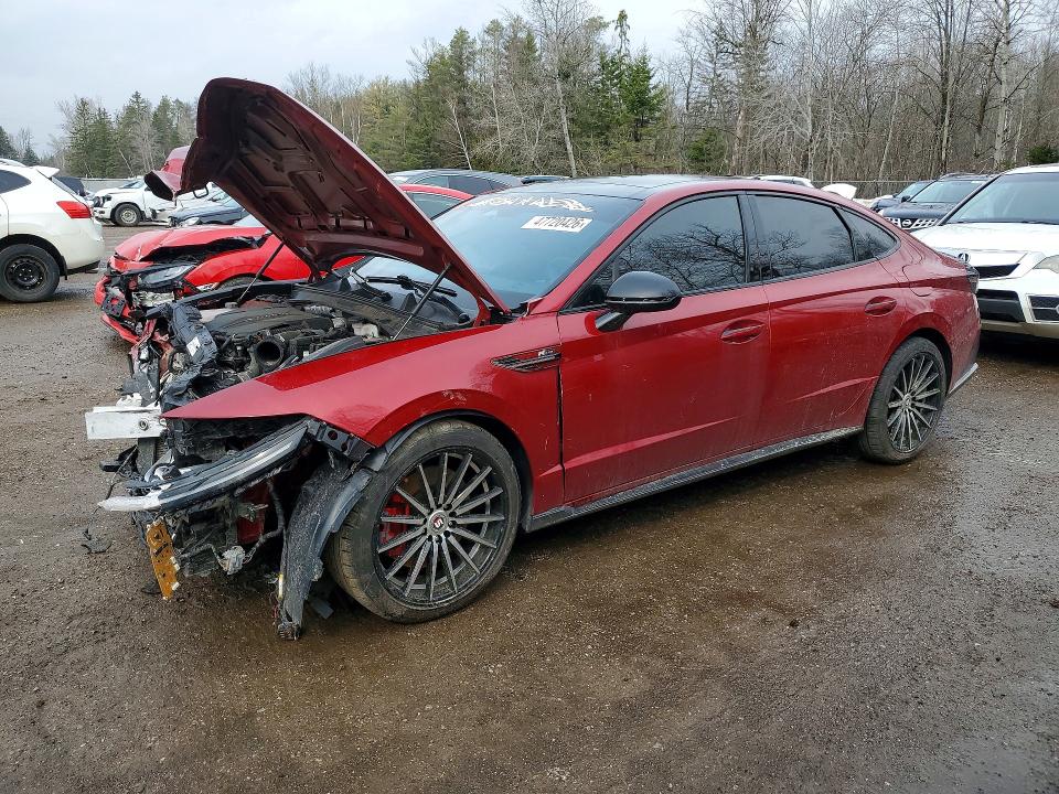 2024 Hyundai Sonata N-line 4dr მანქანა იყიდება აუქციონზე, vin: KMHL54JC1RA365174, აუქციონის ნომერი: 47720426