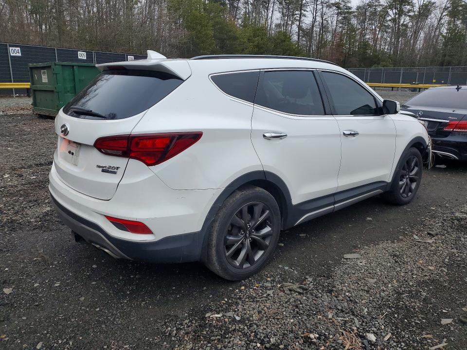 2018 Hyundai Santa Fe Sport მანქანა იყიდება აუქციონზე, vin: 5XYZWDLA2JG513330, აუქციონის ნომერი: 79940105
