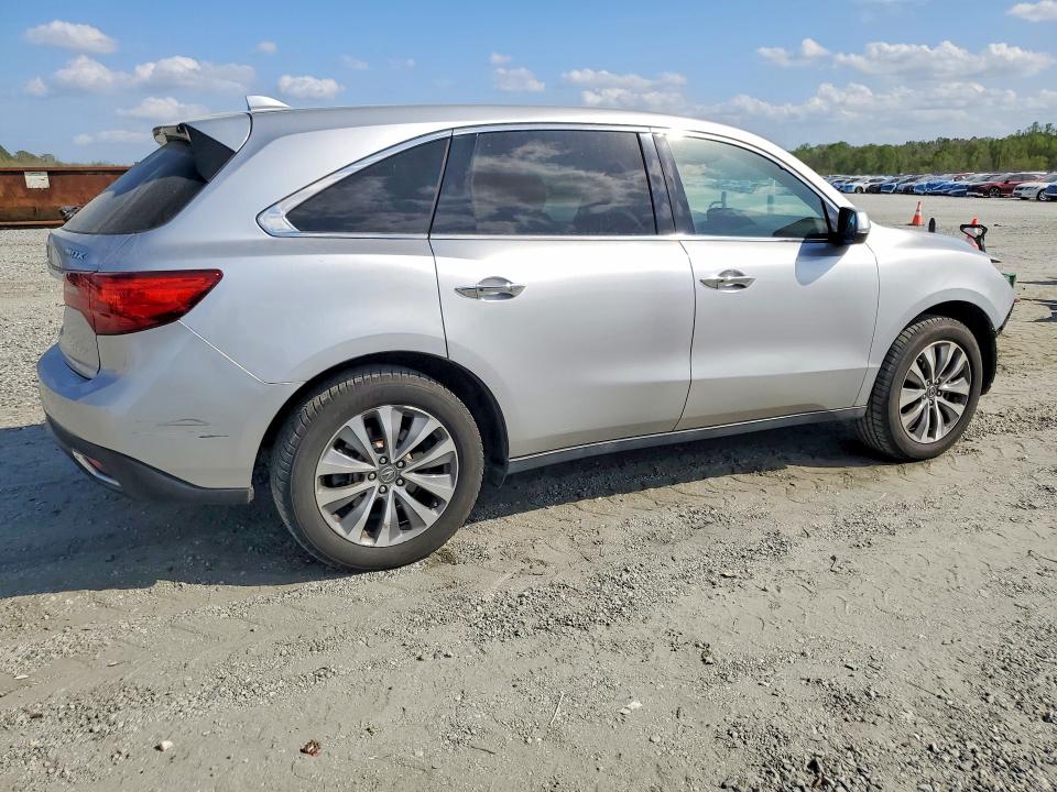 2015 Acura Mdx მანქანა იყიდება აუქციონზე, vin: 5FRYD3H46FB014753, აუქციონის ნომერი: 47806506