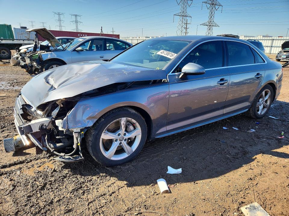 46738016 :رقم المزاد ، WAUDNAF46KA031718 vin ، 2019 Audi A4 مزاد بيع
