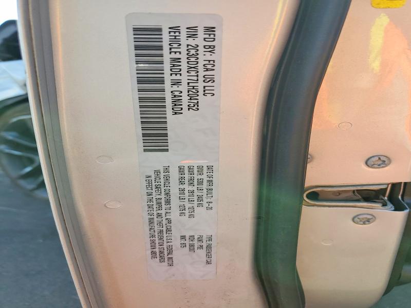 Продажа на аукционе авто 2020 Dodge Charger, vin: 2C3CDXCT7LH204752, номер лота: 47951436