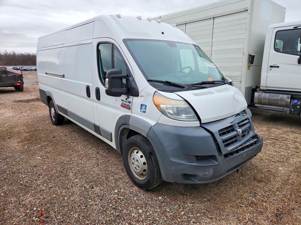 2016 Ram Promaster 3500 მანქანა იყიდება აუქციონზე, vin: 3C6URVJG2GE102571, აუქციონის ნომერი: 47995336