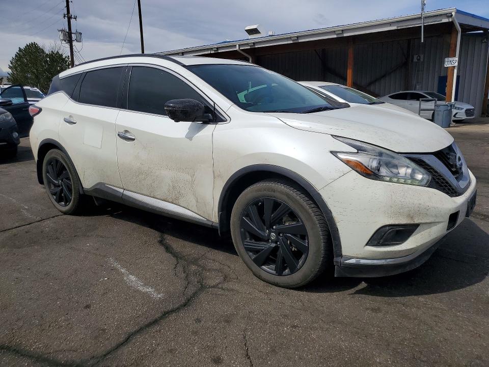 2017 Nissan Murano მანქანა იყიდება აუქციონზე, vin: 5N1AZ2MG1HN173050, აუქციონის ნომერი: 47401156