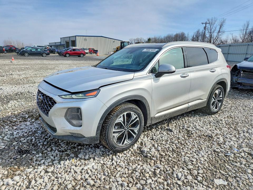 2019 Hyundai Santa Fe მანქანა იყიდება აუქციონზე, vin: 5NMS5CAA5KH069286, აუქციონის ნომერი: 79982405