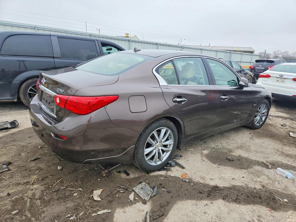 Продажа на аукционе авто 2016 Infiniti Q50, vin: JN1CV7AR1GM252107, номер лота: 42017136