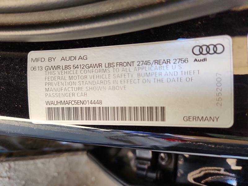 46880776 :رقم المزاد ، WAUHMAFC5EN014448 vin ، 2014 Audi A6 مزاد بيع